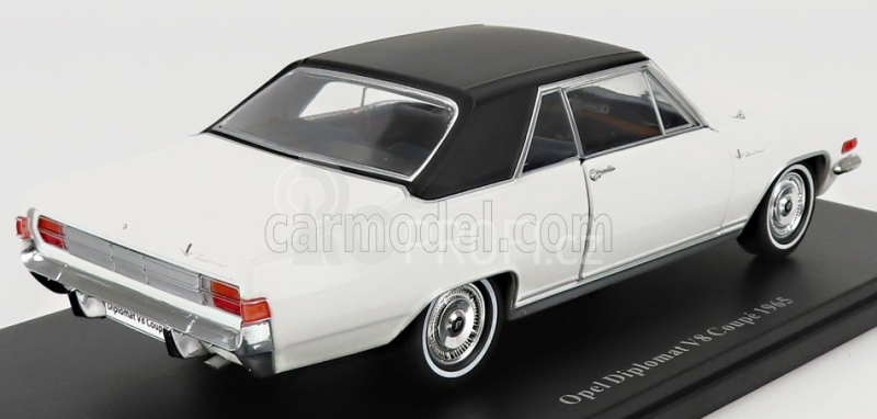 Edicola Opel Diplomat V8 Coupe 1965 1:24 Bílá Černá