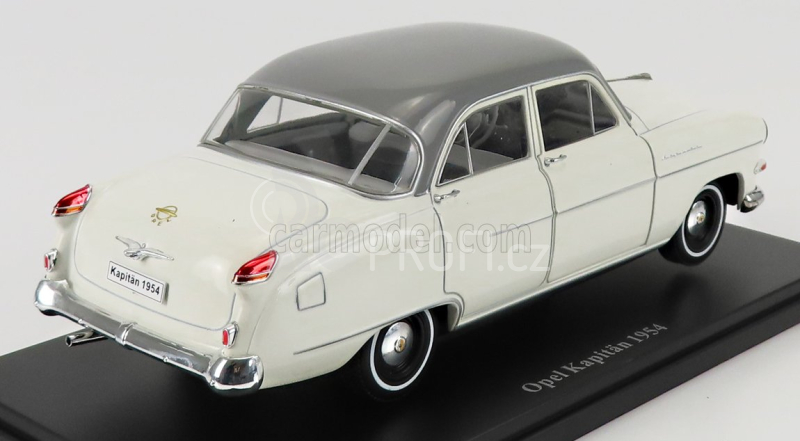 Edicola Opel Kapitan 1954 1:24 Bílá Šedá