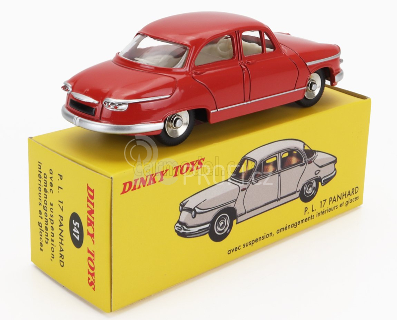 Edicola Panhard Pl17 1961 1:43 Red