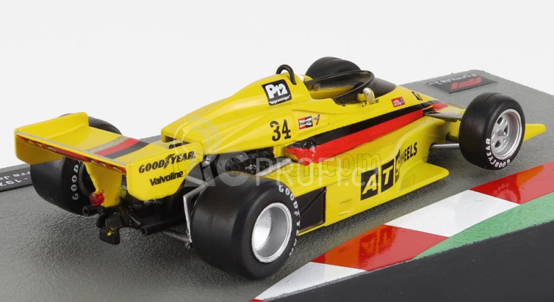 Edicola Penske F1  Pc4 Ats N 34 Season 1977 Jean Pierre Jarier 1:43 Žlutá