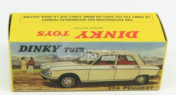 Edicola Peugeot 204 1968 1:43 Red Met