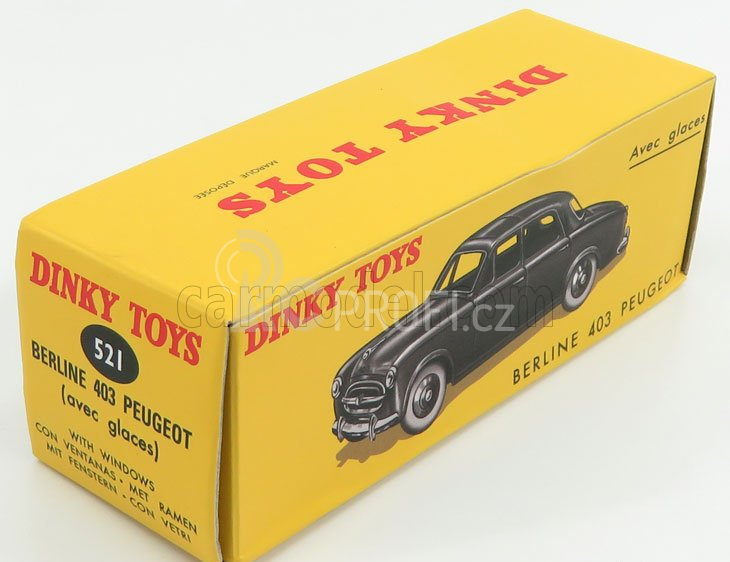 Edicola Peugeot 403 Berline 1960 1:43 Světle Šedá