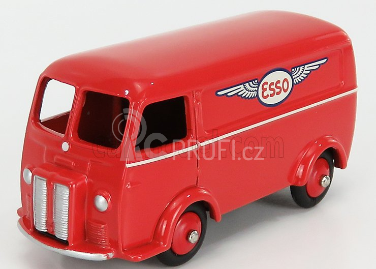 Edicola Peugeot D3a Van Esso 1956 1:43 Red