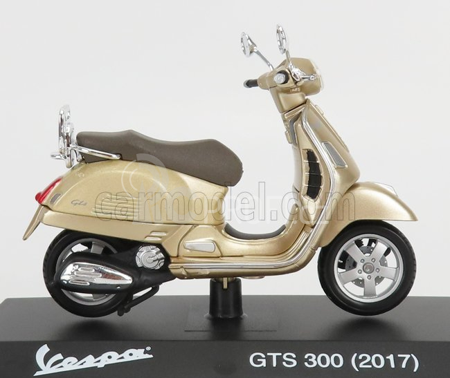 Edicola Piaggio Vespa Gts 300 2017 1:18 Gold Met