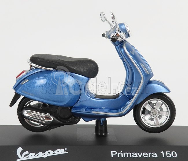 Edicola Piaggio Vespa Primavera 150 2014 1:18 Světle Modrá Met