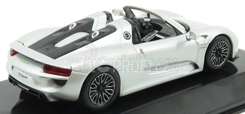 Edicola Porsche 918 Spyder 2013 - Con Vetrina - With Showcase 1:43 Silver