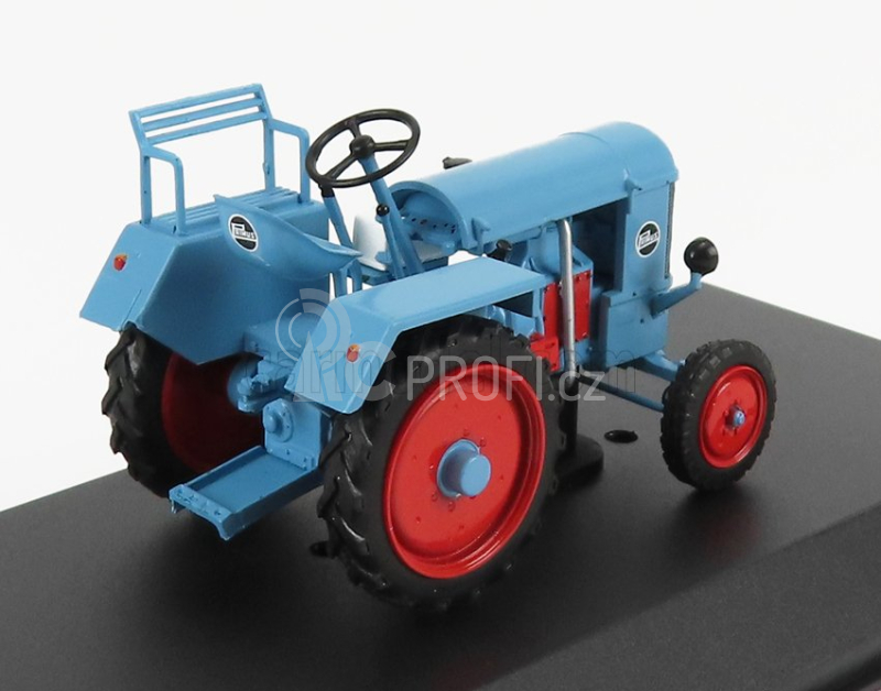 Edicola Primus P22 Tractor 1949 - Con Vetrina - With Showcase 1:43 Světle Modrá