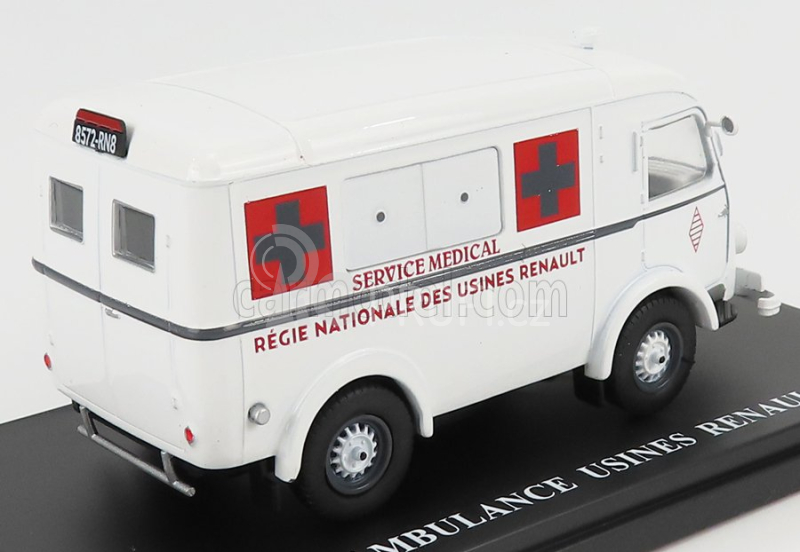 Edicola Renault 206 E1 Ambulance Renault 1959 1:43, bílá