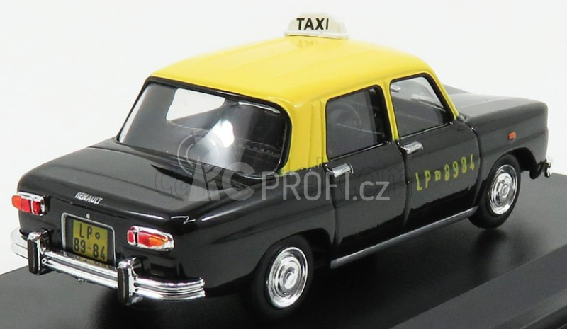 Edicola Renault 8 Taxi Santiago De Chile 1965 1:43 Černá Žlutá