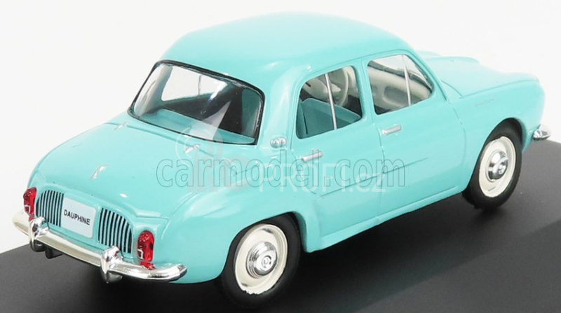 Edicola Renault Dauphine 1958 - Con Vetrina - With Showcase 1:43 Světle Modrá