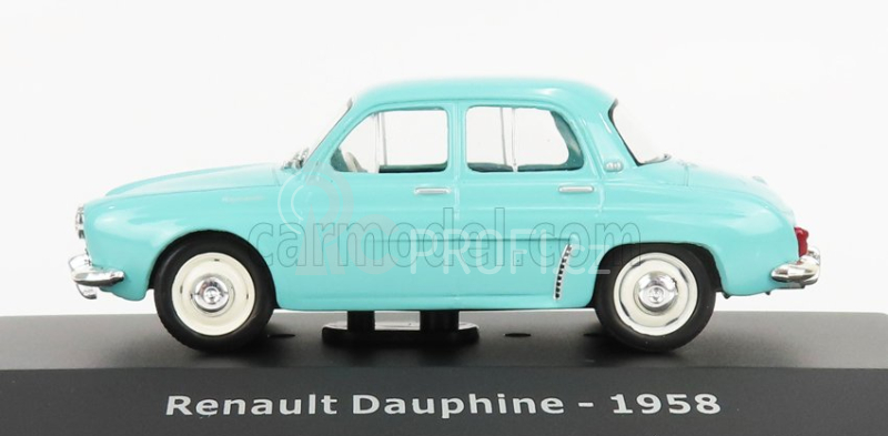 Edicola Renault Dauphine 1958 - Con Vetrina - With Showcase 1:43 Světle Modrá