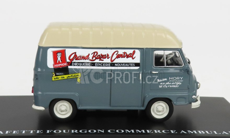 Edicola Renault Estafette Van Fourgon Commerce Ambulant 1961 1:43 Grey Beige