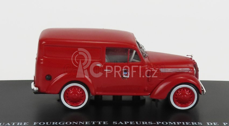 Edicola Renault Javaquatre Van Sapeurs Pompiers 1953 1:43 Red