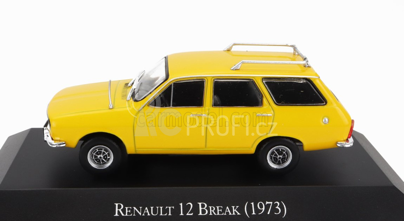 Edicola Renault R12 Break Sw Station Wagon 1973 1:43 Žlutá