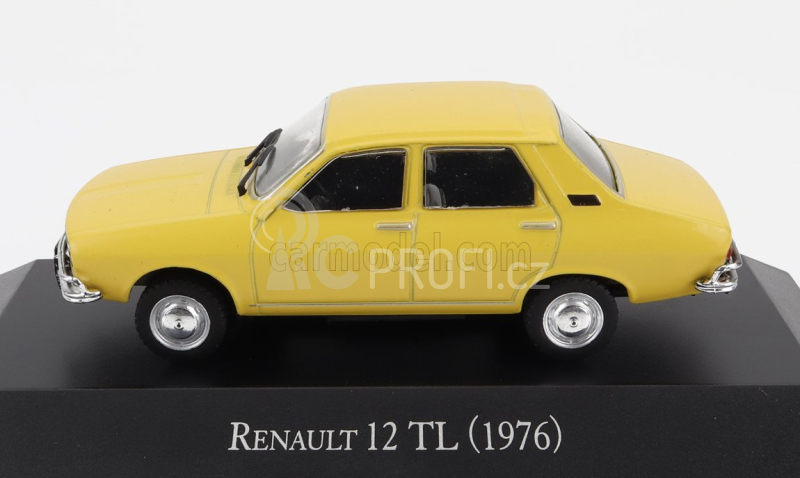 Edicola Renault R12 Tl 1976 1:43 Žlutá