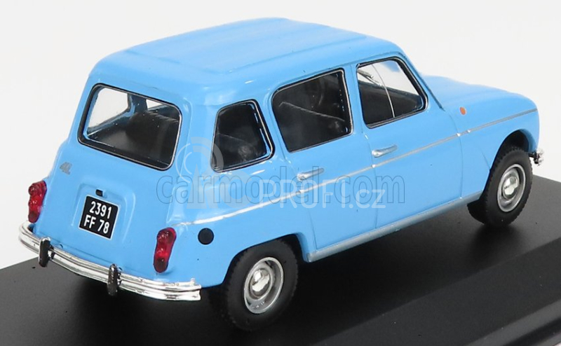 Edicola Renault R4 1964 - Con Vetrina - With Showcase 1:43 Světle Modrá