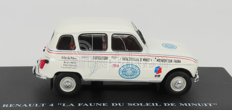 Edicola Renault R4 La Faune Du Soleil De Minuit 1966 1:43 Bílá