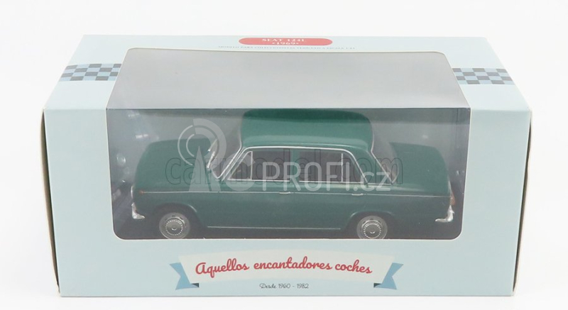 Edicola Seat fiat 124l 1969 1:24 Zelená