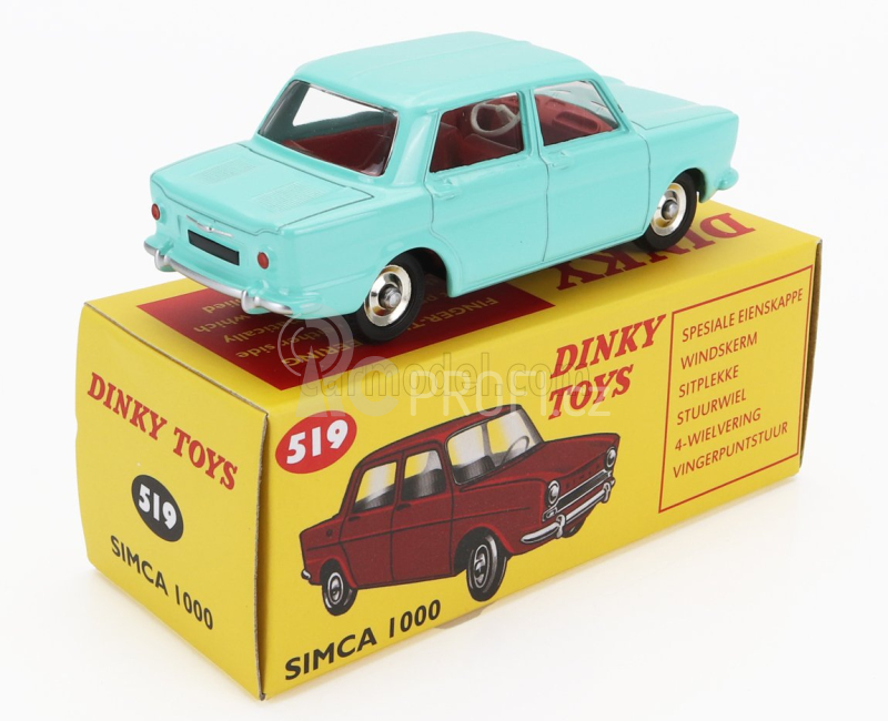 Edicola Simca 1000 1965 1:43 Velmi Světle Modrá