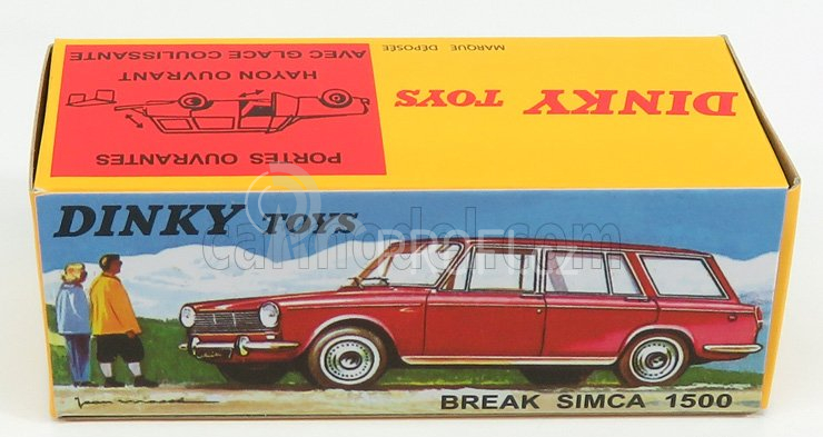 Edicola Simca 1500 Break 1965 1:43 Bílá