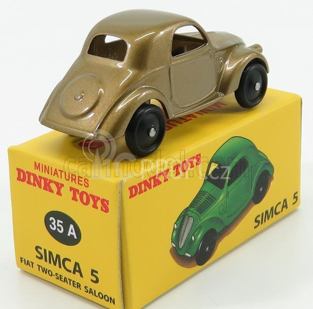 Edicola Simca 5 (fiat 500a Topolino) 1936 1:43 Brown Met