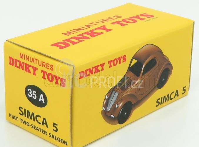 Edicola Simca 5 (fiat 500a Topolino) 1936 1:43 Brown Met