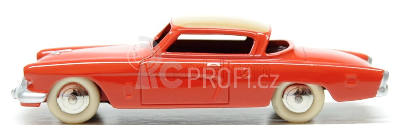 Edicola Studebaker Commander 1953 1:43 Červený Krém