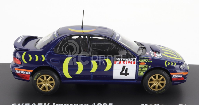 Edicola Subaru Impreza 555 N 4 Winner Rally Rac Lombard 1995 C.McRae - D.Ringer 1:43