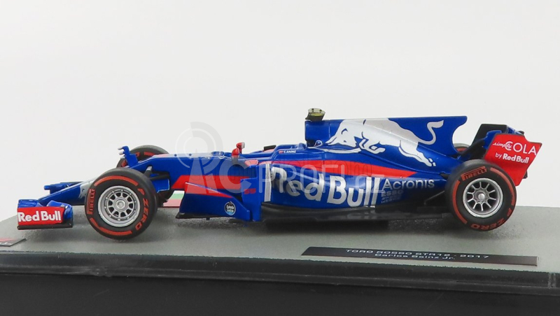 Edicola Toro rosso F1  Renault Str12 N 55 Season 2017 Carlos Sainz Jr. 1:43 Modrá Červená