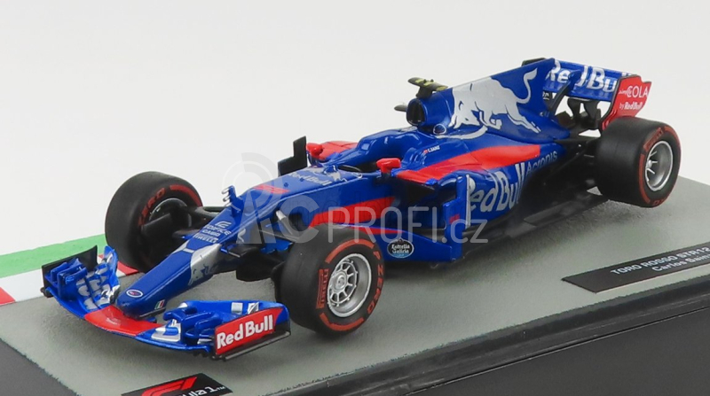 Edicola Toro rosso F1  Renault Str12 N 55 Season 2017 Carlos Sainz Jr. 1:43 Modrá Červená