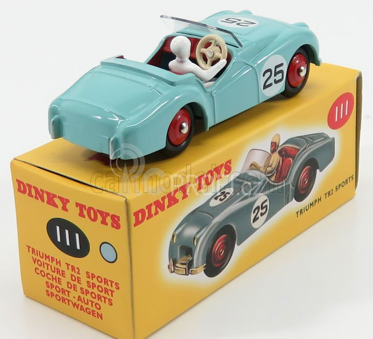 Edicola Triumph Tr2 Sport N 25 Racing 1958 1:43 Velmi Světle Zelená