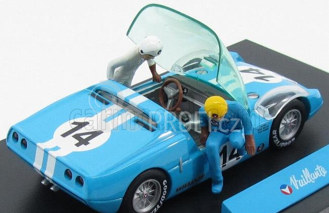 Edicola Vaillant Sport Proto N 14 Spider - With Figures 1:43 Světle Modrá Bílá