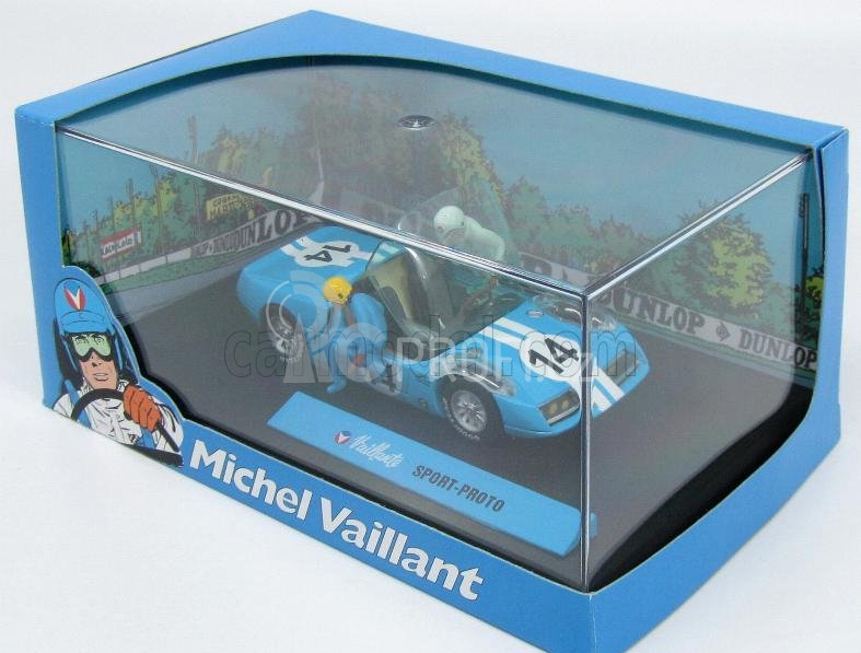 Edicola Vaillant Sport Proto N 14 Spider - With Figures 1:43 Světle Modrá Bílá