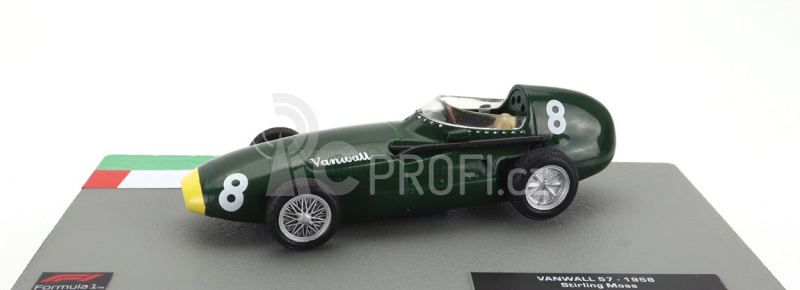 Edicola Vanwall F1  57 N 8 Season 1958 Stirling Moss 1:43 Zelená