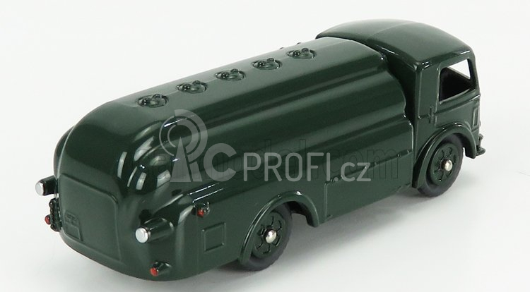 Edicola Viberti Autobotte Bc5 8000l Tanker Truck 1940 1:48 Vojenská Zelená