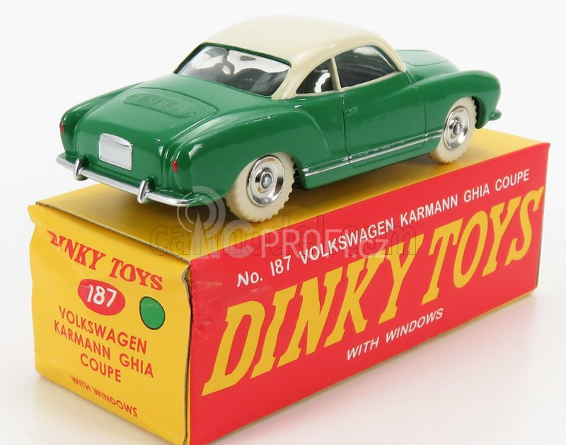 Edicola Volkswagen Karmann Ghia Coupe 1955 1:43 Zelená Bílá