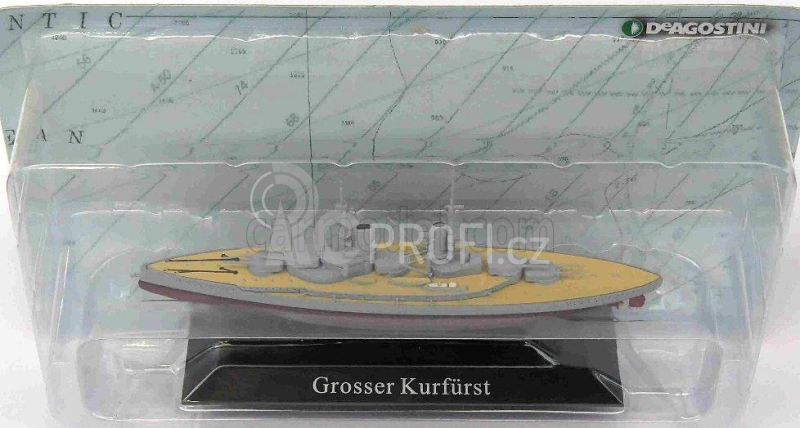 Edicola Warship Grosser Kurfurst Battleship Germany 1913 1:1250 Military