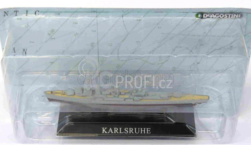 Edicola Warship Karlsruhe Light Cruiser Germany 1929 1:1250 Military