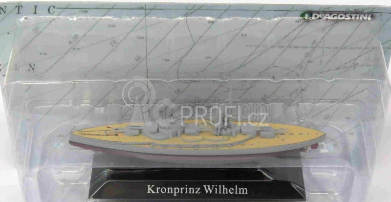 Edicola Warship Kronprinz Wilhelm Battleship Germany 1914 1:1250 Military