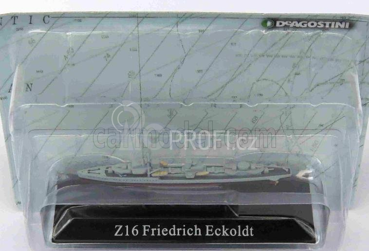 Edicola Warship Z16 Friedrich Eckoldt Destroyer Germany 1936 1:1250 Military