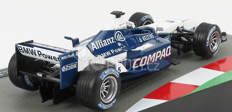 Edicola Williams F1  Bmw Fw23 N 5 Season 2001 Ralf Schumacher 1:43 Bílá Modrá