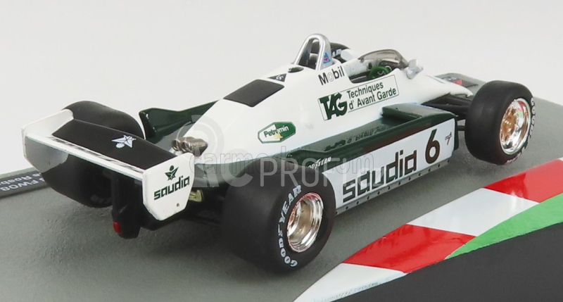 Edicola Williams F1  Fw08 Team Ford N 6 World Champion Season 1982 Keke Rosberg 1:43 Zelená Bílá