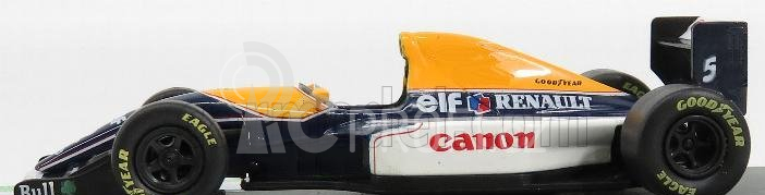 Edicola Williams F1  Fw14b Renault N 5 Nigel Mansell Season 1992 World Champion 1:43 Modrá Žlutá Bílá