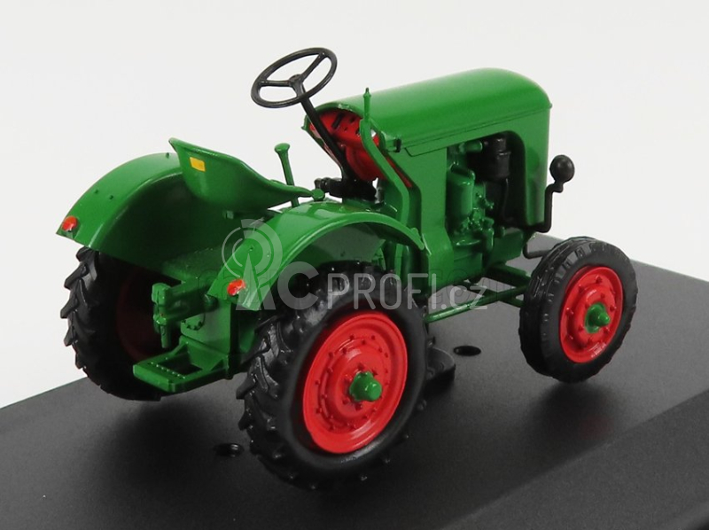 Edicola Zettelmeyer Z1 Tractor Germany 1951 - Con Vetrina - With Showcase 1:43 Zelená