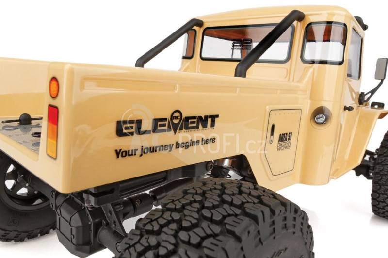 Element Enduro Trail Truck, Zuul Tan RTR, barva písková (12.8 - 325mm)