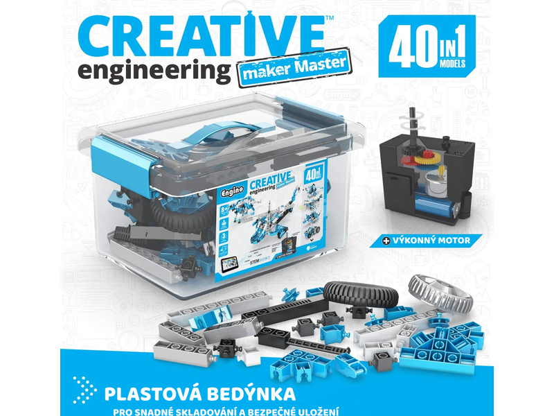 Engine Creative Engineering 40 modelů Master + motor