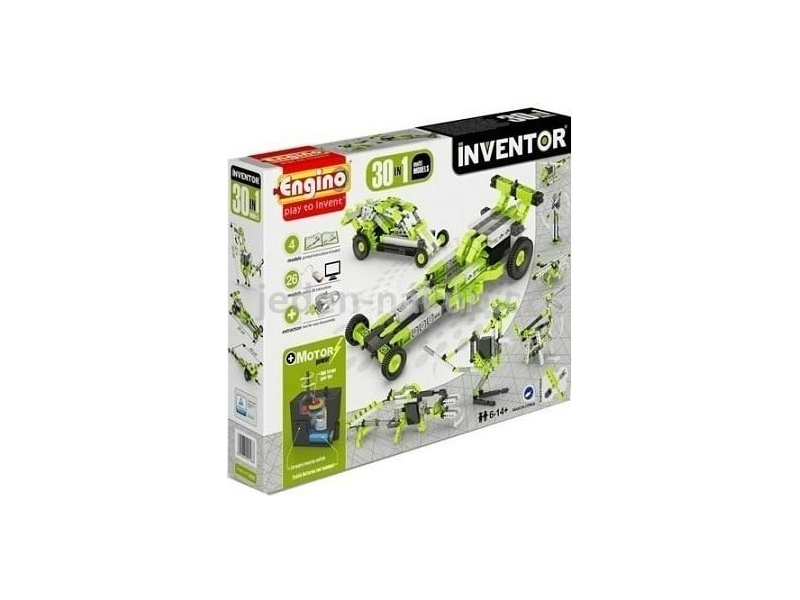 Engino Creative Builder 30 modelů + motor