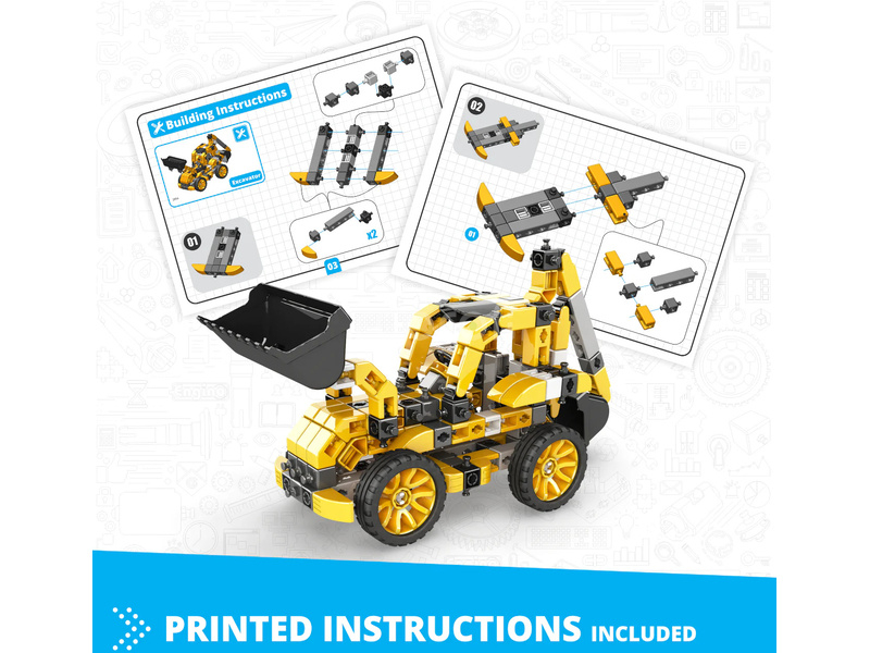 Engino Inventor Mechanics bagr 5 modelů