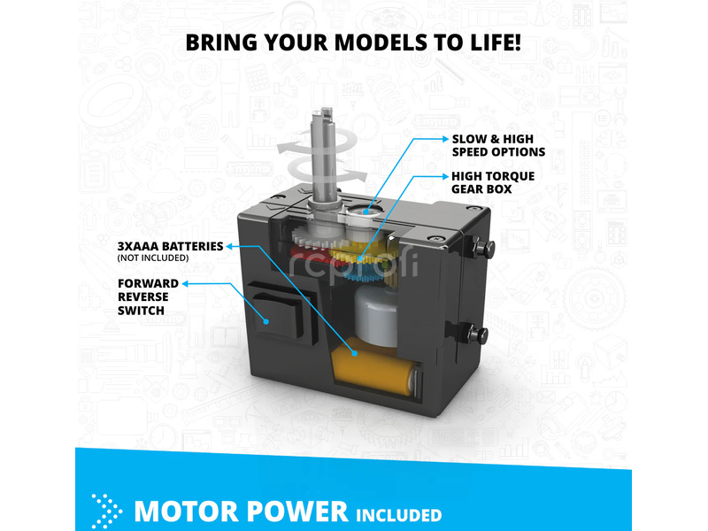 Engino Inventor Mechanics čtyřkolka 10 modelů