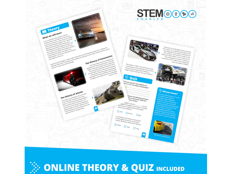 Engino Inventor Mechanics čtyřkolka 5 modelů